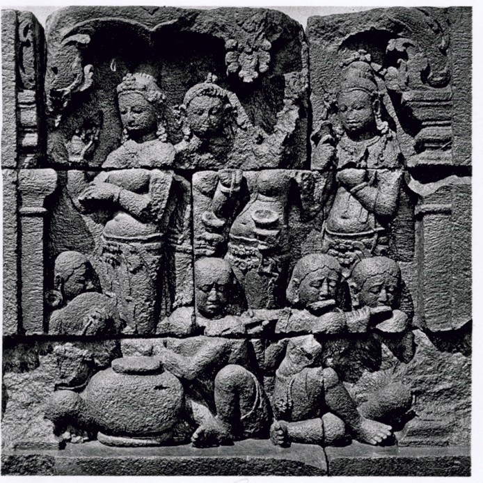 Genta Bertangkai - Relief